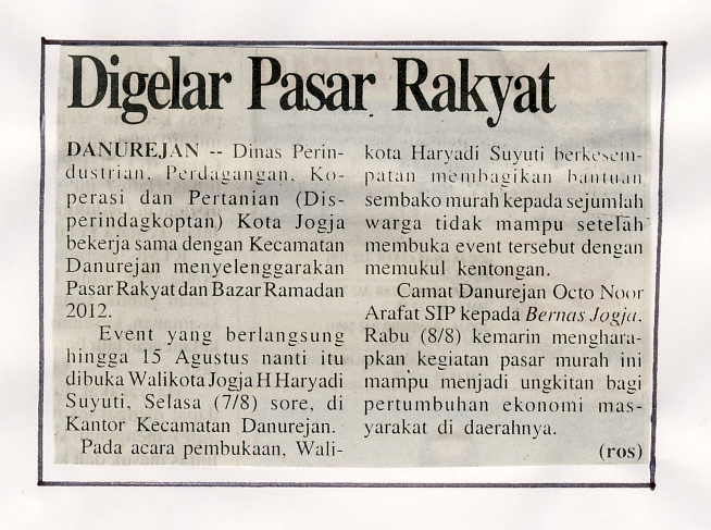 Kliping jogja terbaru