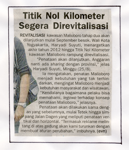 Kliping jogja terbaru