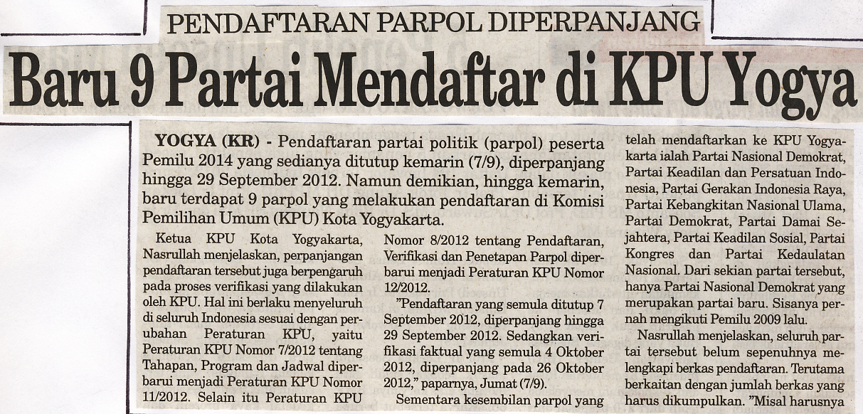 Kliping jogja terbaru