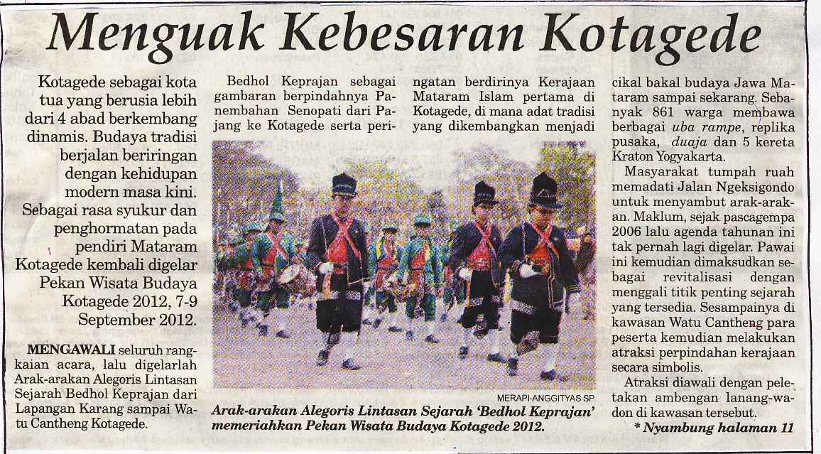 Kliping jogja terbaru
