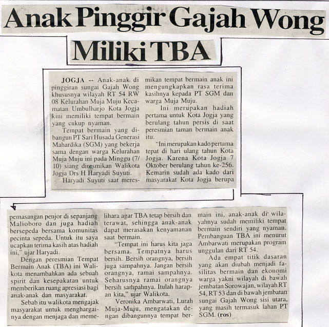 Kliping jogja terbaru