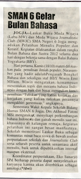 Kliping jogja terbaru