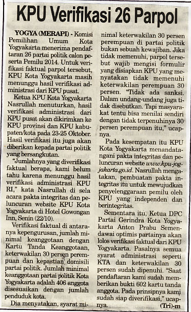 Kliping jogja terbaru