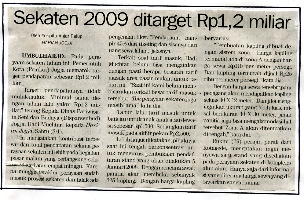 Kliping jogja terbaru