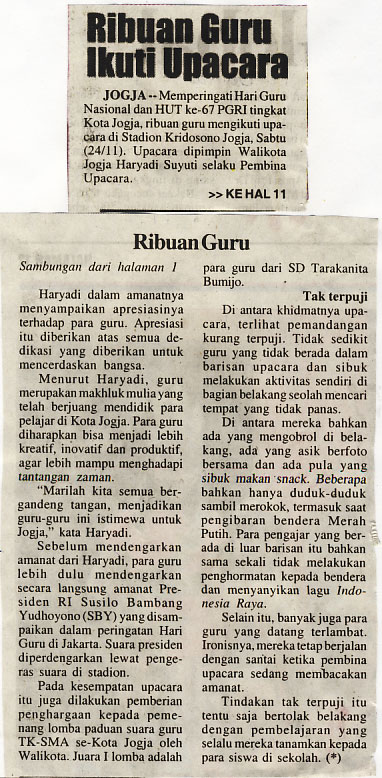 Kliping jogja terbaru