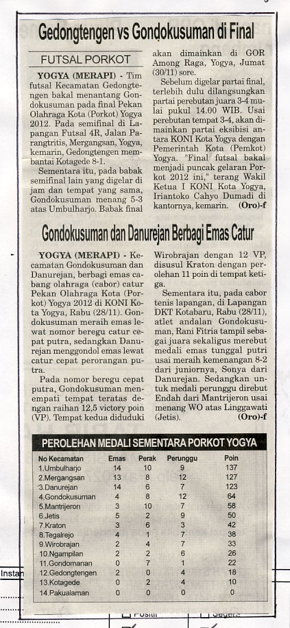 Kliping jogja terbaru