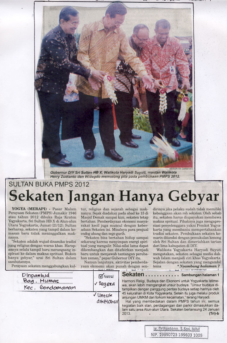 Kliping jogja terbaru