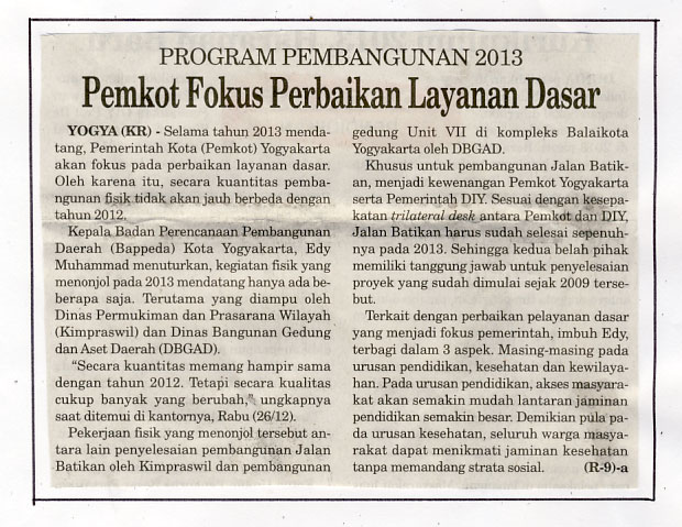 Kliping jogja terbaru