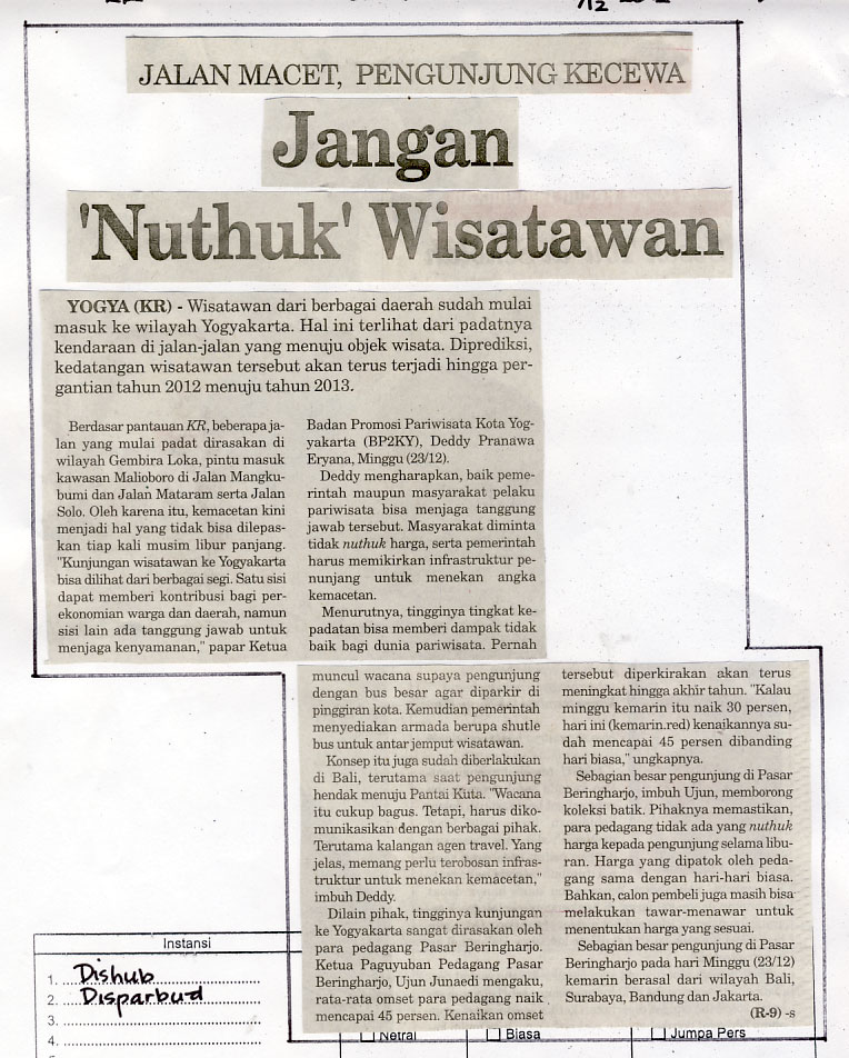 Kliping jogja terbaru