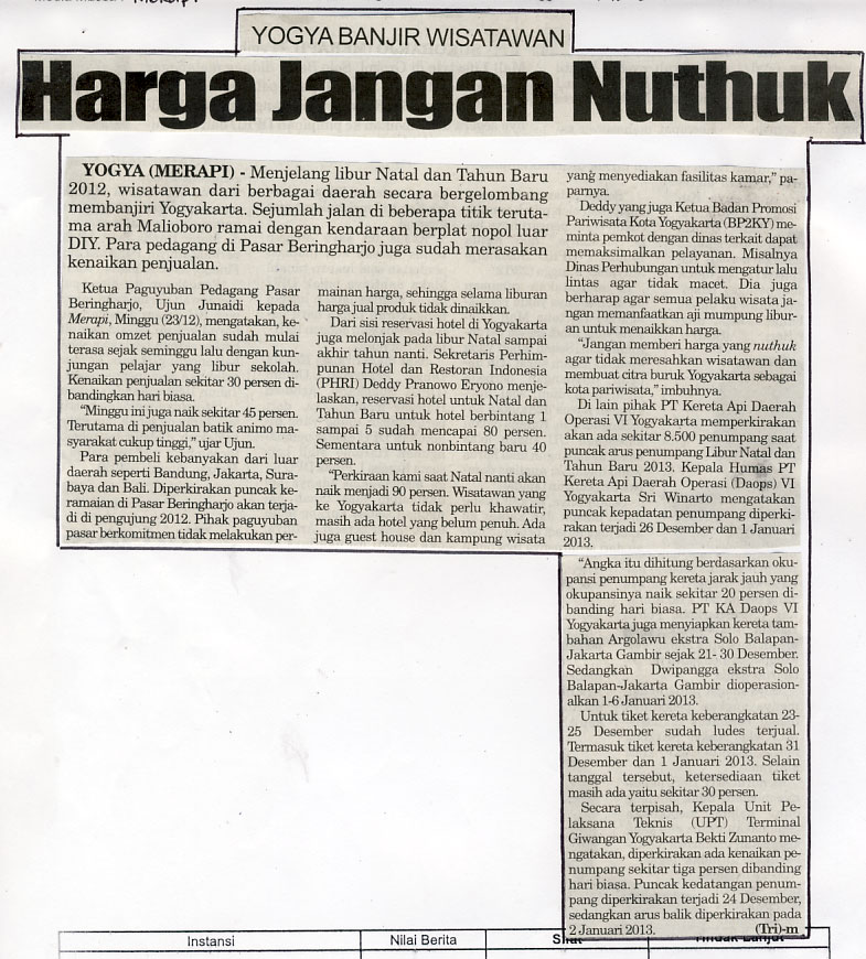 Kliping jogja terbaru