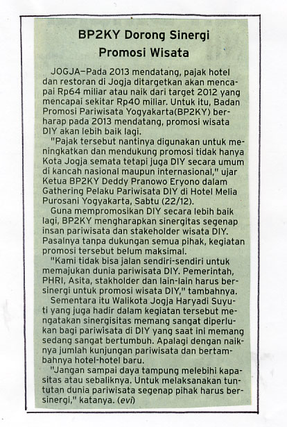 Kliping jogja terbaru