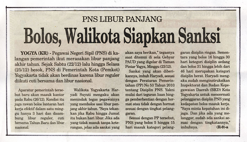 Kliping jogja terbaru