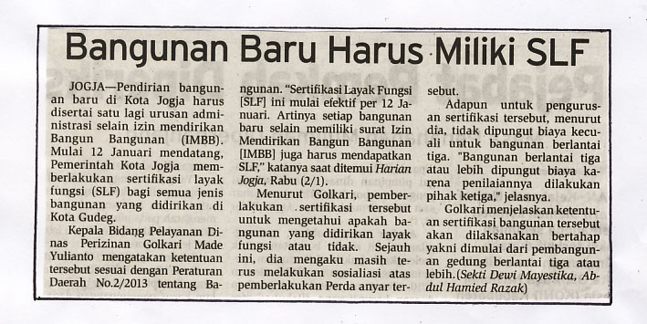 Kliping jogja terbaru