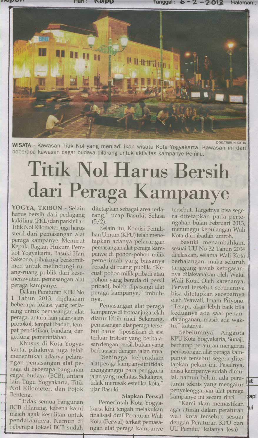 Kliping jogja terbaru
