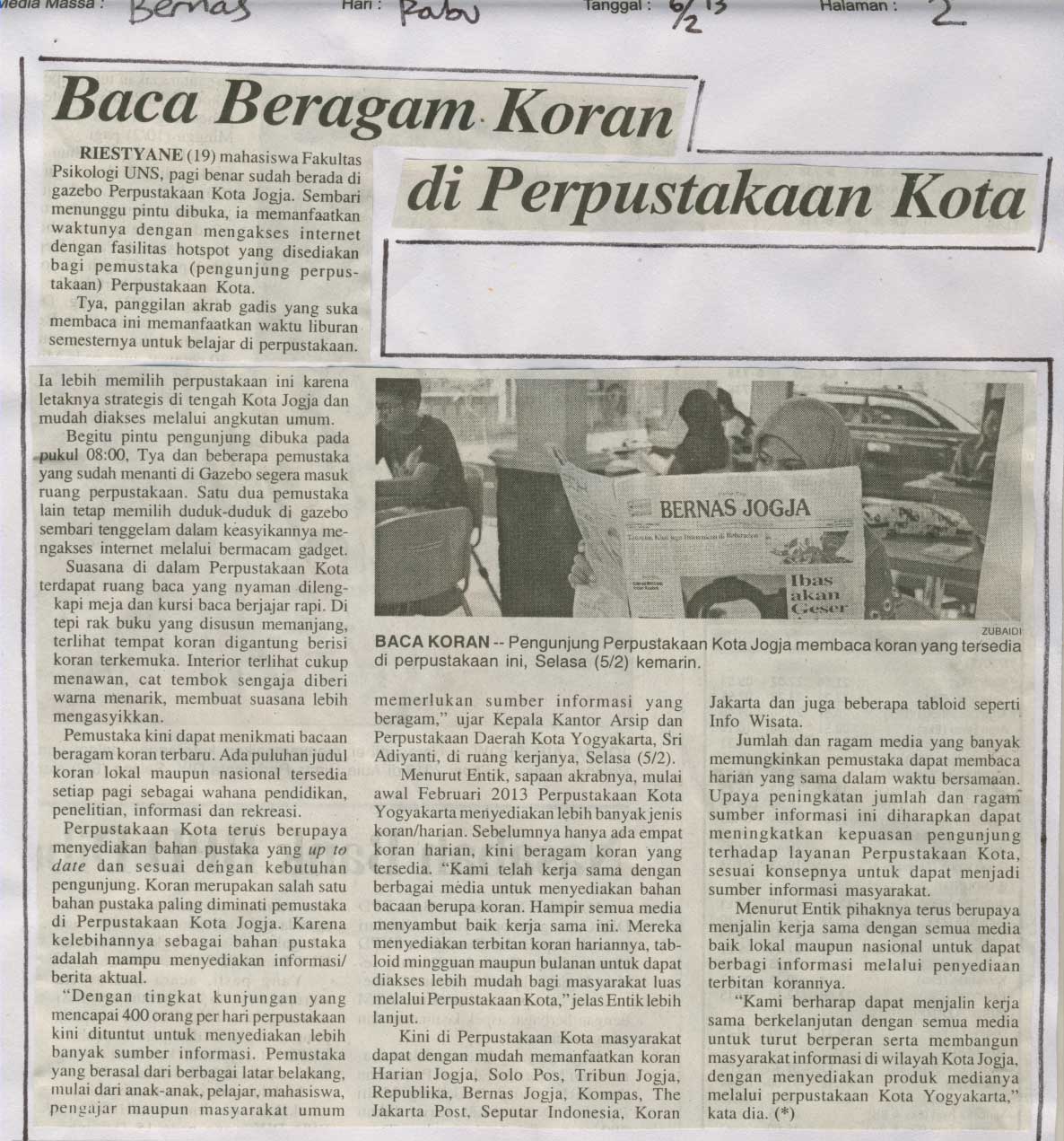 Kliping jogja terbaru