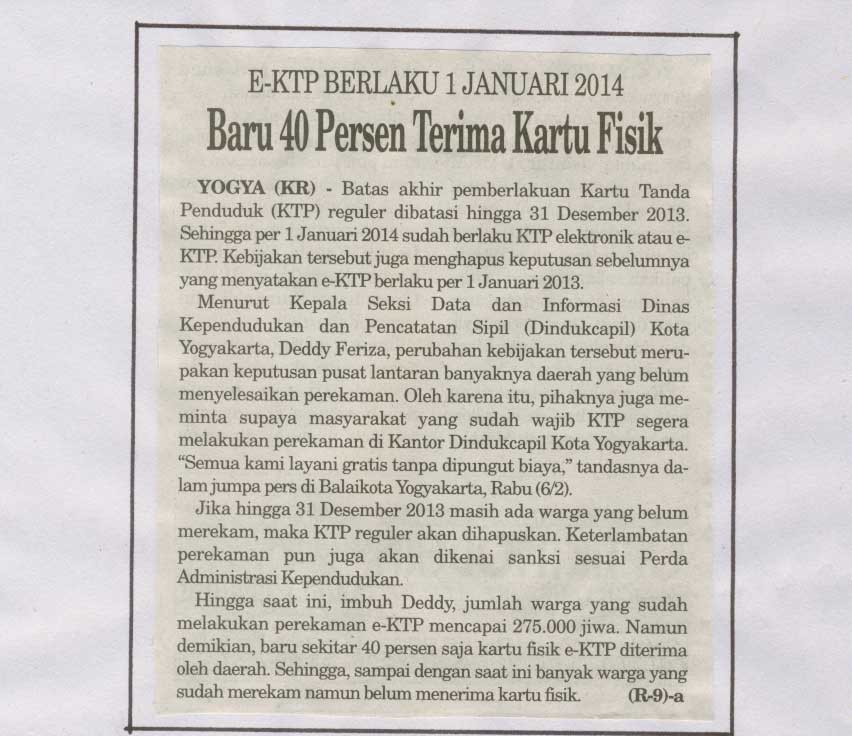 Kliping jogja terbaru