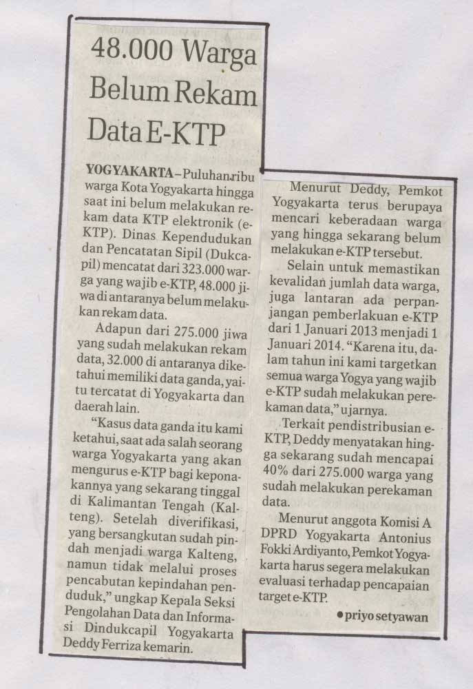 Kliping jogja terbaru