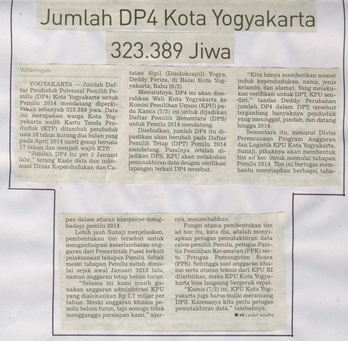 Kliping jogja terbaru