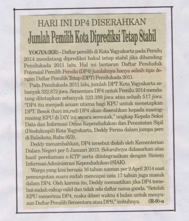 Kliping jogja terbaru