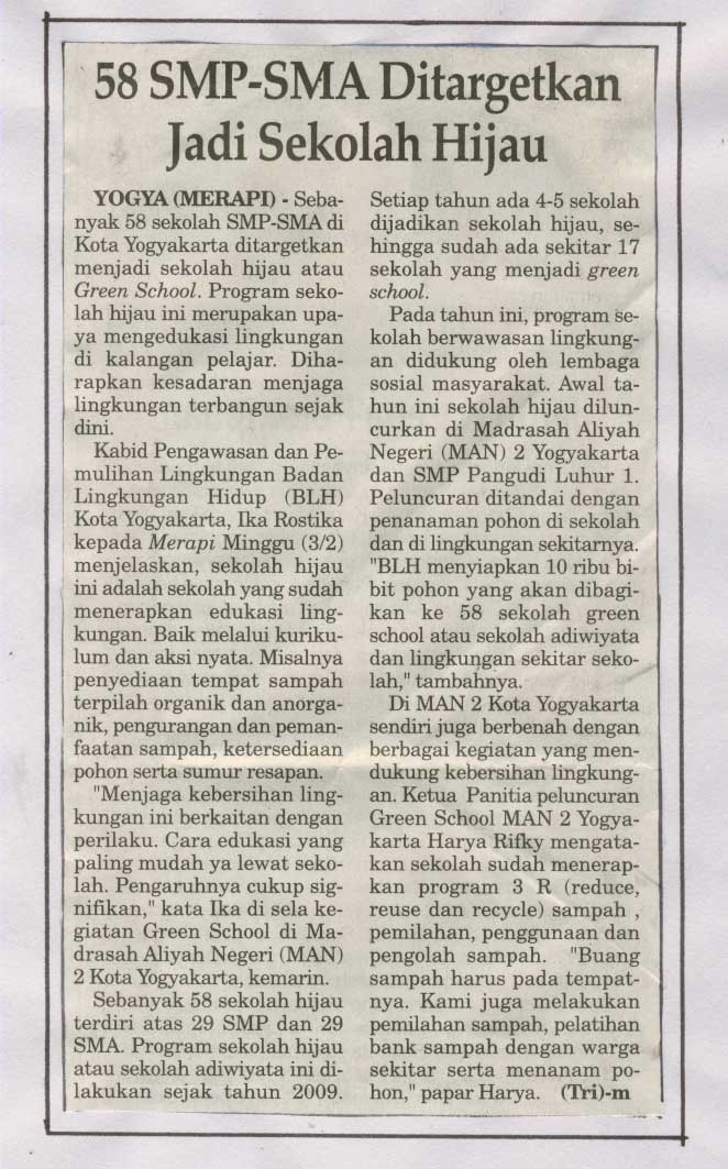 Kliping jogja terbaru