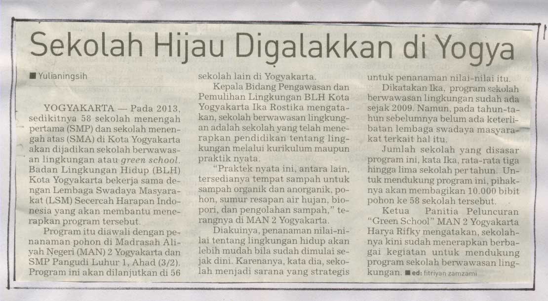 Kliping jogja terbaru