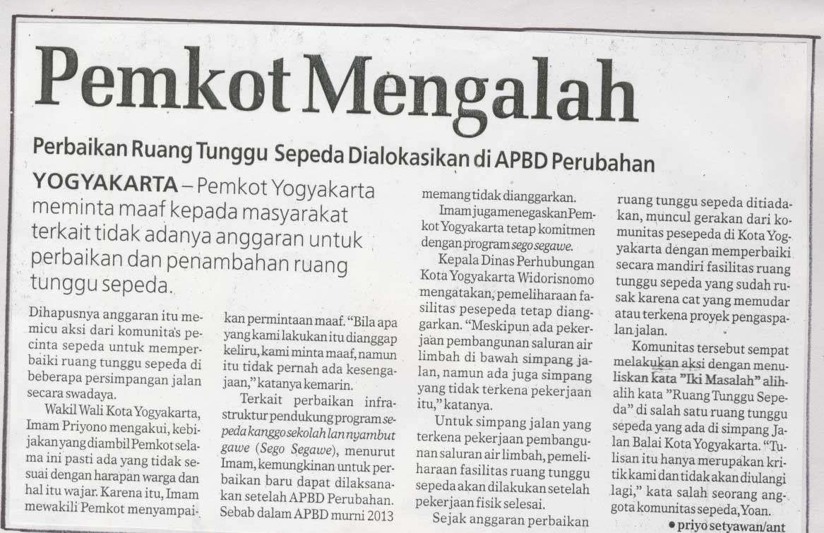 Kliping jogja terbaru