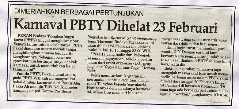 Kliping jogja terbaru