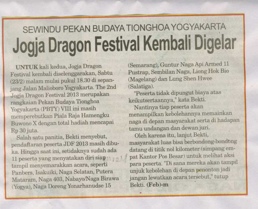 Kliping jogja terbaru