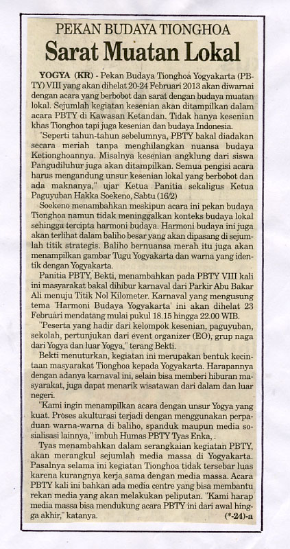 Kliping jogja terbaru