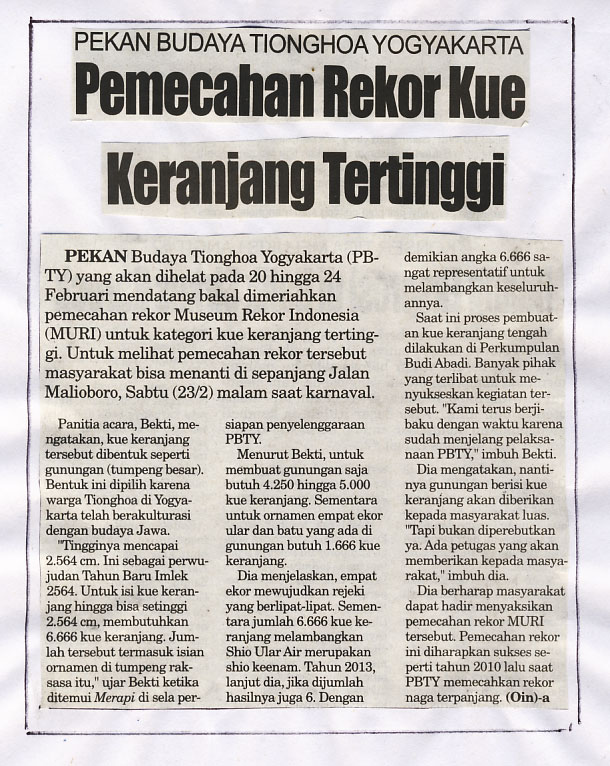 Kliping jogja terbaru