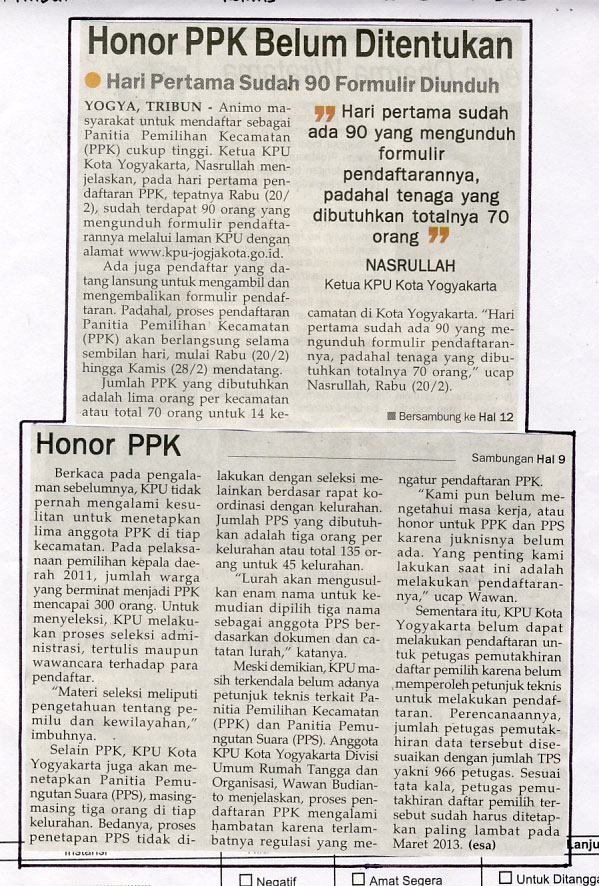 Kliping jogja terbaru