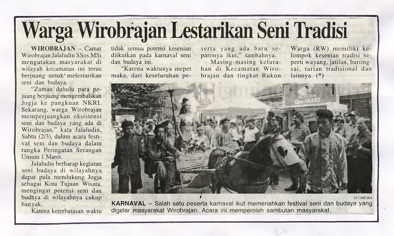 Kliping jogja terbaru