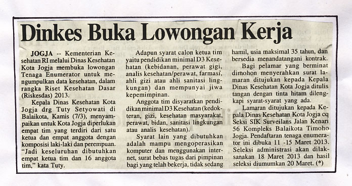 Kliping jogja terbaru