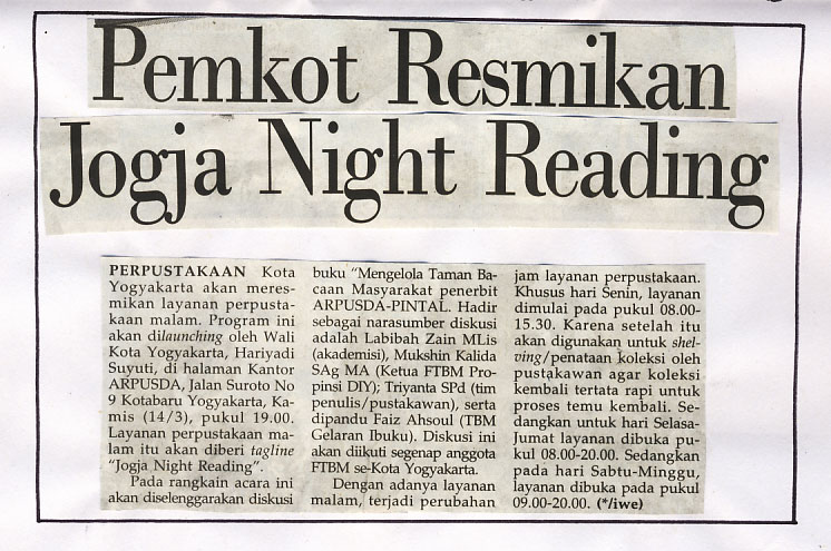 Kliping jogja terbaru