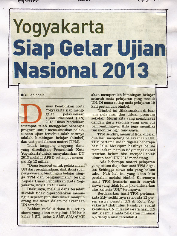 Kliping jogja terbaru