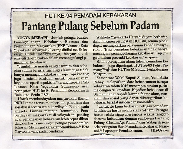 Kliping jogja terbaru