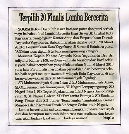 Kliping jogja terbaru