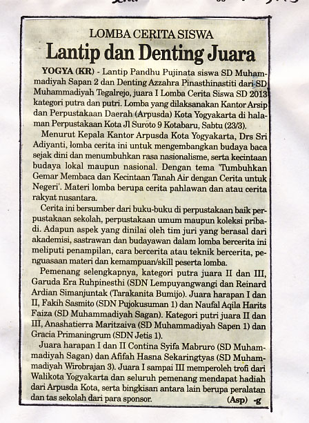 Kliping jogja terbaru