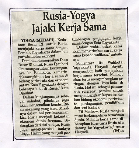 Kliping jogja terbaru
