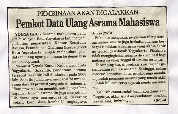 Kliping jogja terbaru