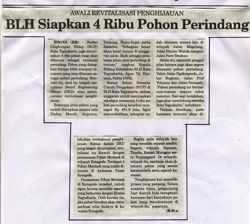 Kliping jogja terbaru