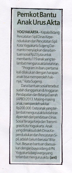 Kliping jogja terbaru