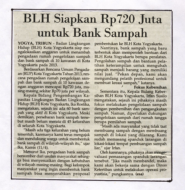 Kliping jogja terbaru
