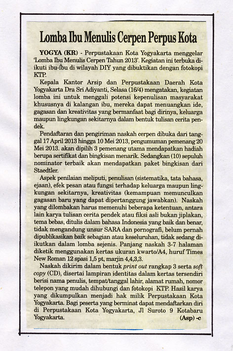 Kliping jogja terbaru