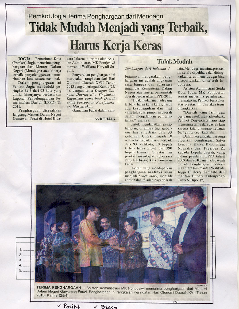 Kliping jogja terbaru