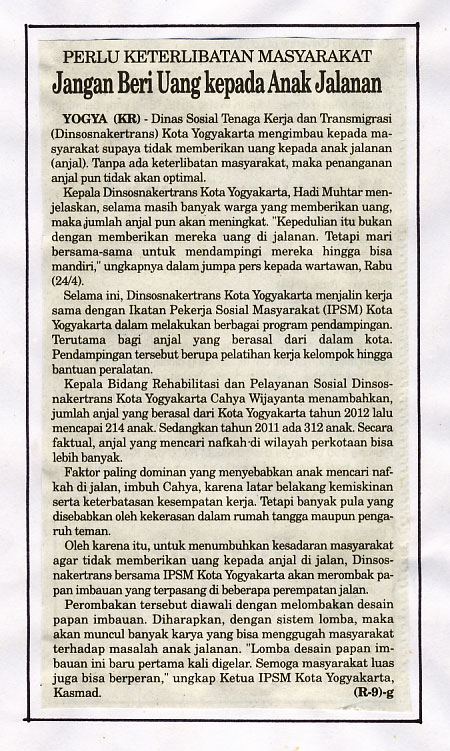 Kliping jogja terbaru