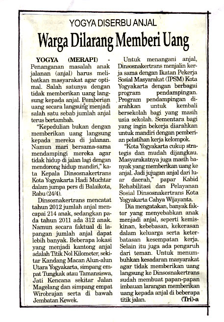 Kliping jogja terbaru