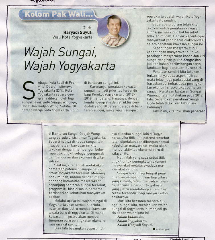 Kliping jogja terbaru