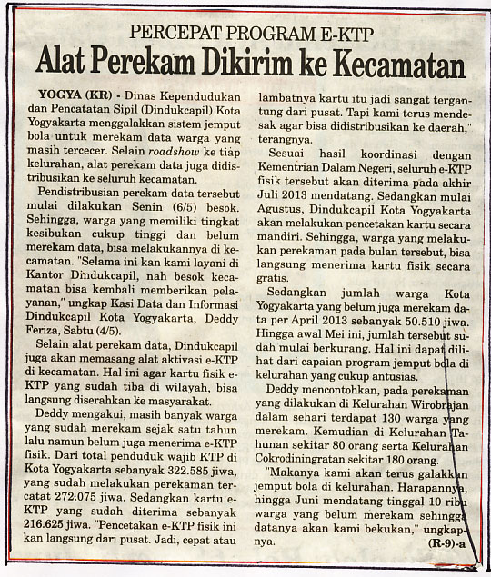 Kliping jogja terbaru
