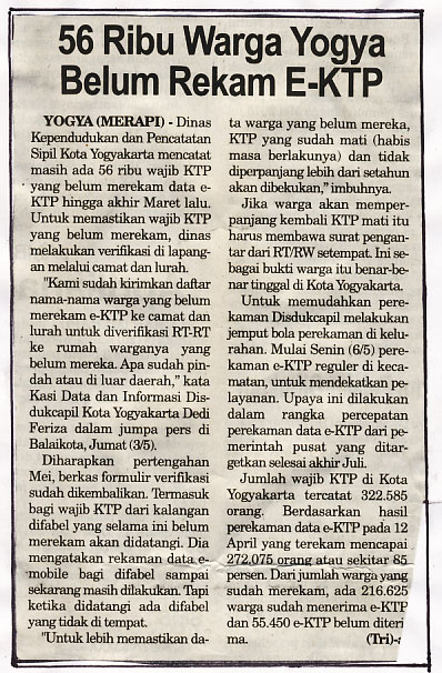 Kliping jogja terbaru